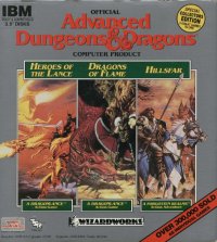 Advanced Dungeons & Dragons Death Knights of Krynn Amiga US box art